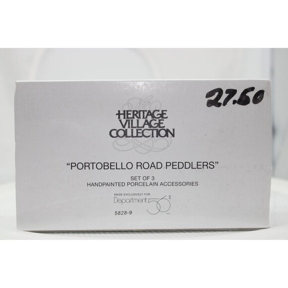 Dept 56 Dickens Village - Portabello Road Peddlers - Picture 10 of 10